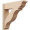Ekena Millwork 8-in W x 28-in D x 28-in H Funston Trad Rough Cedar Woodgrain TimberThane Outlooker, Primed Tan OUTUR080X28X28FST04RCPR - alternate 1